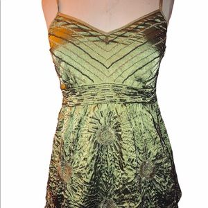 Boho style embroidered top